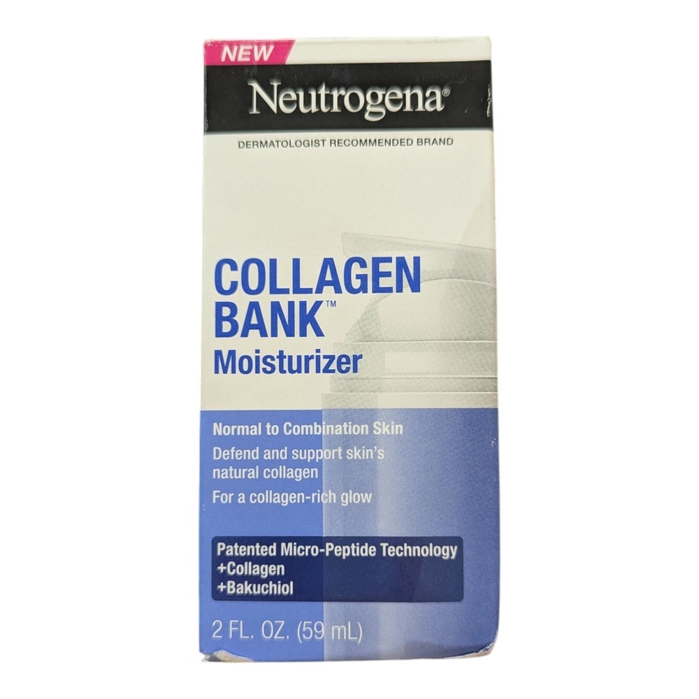 BBB. Neutrogena Collagen Bank Moisturizer 2 fl. oz Bakuchiol Glow & Plump Skin